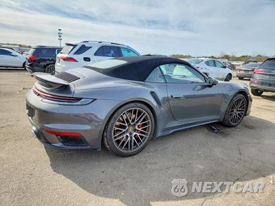 Trzecie zdjęcie samochodu z tyłu: 2021 PORSCHE 911 TURBO VIN:WP0CD2A95MS263718 - miniatura