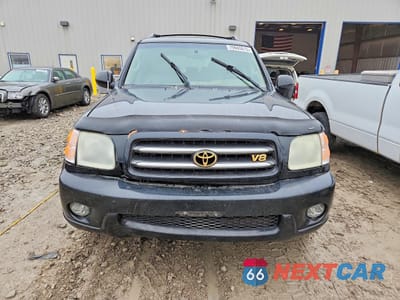 Piąte zdjęcie samochodu w środku: 2002 TOYOTA SEQUOIA LIMITED VIN:5TDBT48A62S132457 - miniatura