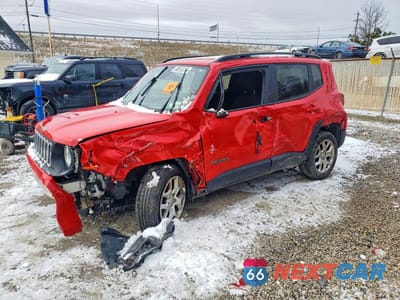 2017 JEEP RENEGADE LATITUDE ZACCJBBB9HPG32148 - główne zdjęcie licytacji z USA - miniatura