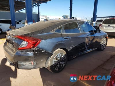 Trzecie zdjęcie samochodu z tyłu: 2017 HONDA CIVIC EXL VIN:19XFC1F77HE028389 - miniatura