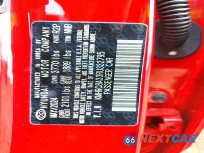 Zdjęcie 13 z 13 samochodu: 2024 HYUNDAI VENUE SEL VIN:KMHRC8A33RU332795 - miniatura