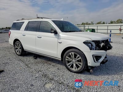 Czwarte zdjęcie samochodu z boku: 2020 FORD EXPEDITION MAX KING RANCH VIN:1FMJK1NT6LEA73142 - miniatura