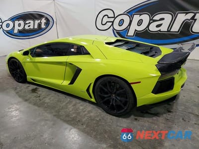 Drugie zdjęcie samochodu z przodu: 2014 LAMBORGHINI AVENTADOR VIN:ZHWCC1ZD7ELA02814 - miniatura