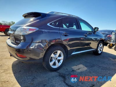 Trzecie zdjęcie samochodu z tyłu: 2010 LEXUS RX 350 BASE VIN:2T2BK1BA7AC056504 - miniatura