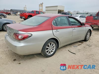 Trzecie zdjęcie samochodu z tyłu: 2004 LEXUS ES 330 BASE VIN:JTHBA30G245027096 - miniatura