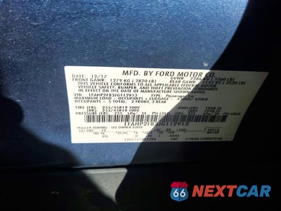 Zdjęcie 12 z 12 samochodu: 2018 FORD TAURUS LIMITED VIN:1FAHP2F83JG112913 - miniatura