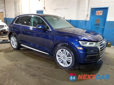Czwarte zdjęcie samochodu z boku: 2019 AUDI Q5 PREMIUM PLUS VIN:WA1BNAFY3K2087164 - miniatura