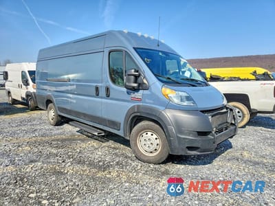 Czwarte zdjęcie samochodu z boku: 2020 RAM PROMASTER 3500 DELIVERY VAN VIN:3C6URVJG8LE143975 - miniatura
