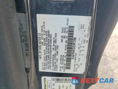 Zdjęcie 12 z 12 samochodu: 2014 FORD FUSION SE VIN:3FA6P0H92ER392288 - miniatura