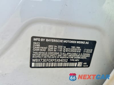 Zdjęcie 12 z 12 samochodu: 2023 BMW X1 XDRIVE28I VIN:WBX73EF0XP5X84052 - miniatura