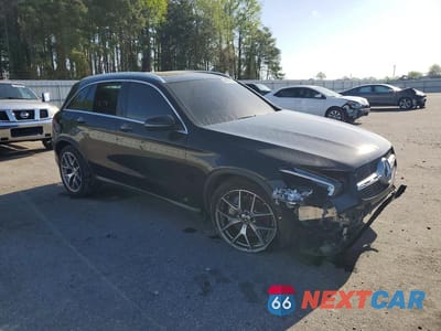Czwarte zdjęcie samochodu z boku: 2020 MERCEDES-BENZ GLC 300 VIN:W1N0G8DB5LF859925 - miniatura