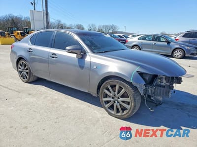 Czwarte zdjęcie samochodu z boku: 2014 LEXUS GS 350 BASE VIN:JTHBE1BLXE5030574 - miniatura