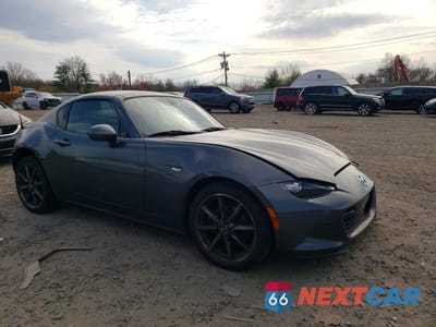 Czwarte zdjęcie samochodu z boku: 2019 MAZDA MX-5 MIATA GRAND TOURING VIN:JM1NDAM70K0304746 - miniatura
