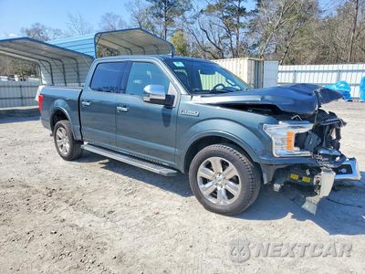 Czwarte zdjęcie samochodu z boku: 2018 FORD F150 SUPERCREW VIN:1FTEW1CG2JKC06946 - miniatura