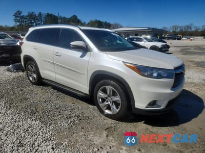 Czwarte zdjęcie samochodu z boku: 2015 TOYOTA HIGHLANDER LIMITED PLATINUM VIN:5TDYKRFH9FS057818 - miniatura