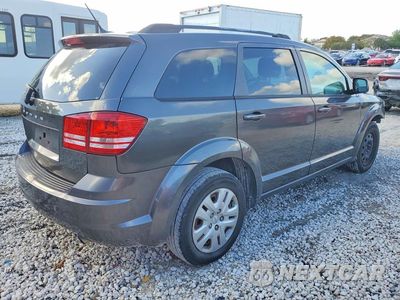 Trzecie zdjęcie samochodu z tyłu: 2017 DODGE JOURNEY SE VIN:3C4PDCAB1HT564064 - miniatura