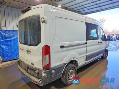 Trzecie zdjęcie samochodu z tyłu: 2018 FORD TRANSIT T-250 VIN:1FTYR2CM5JKA14968 - miniatura