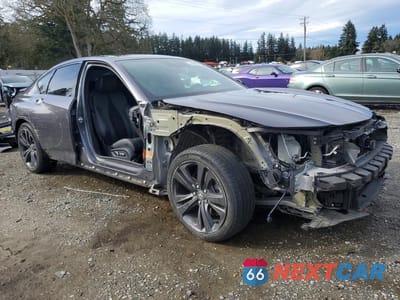 Czwarte zdjęcie samochodu z boku: 2021 ACURA TLX TECH A VIN:19UUB6F59MA004714 - miniatura