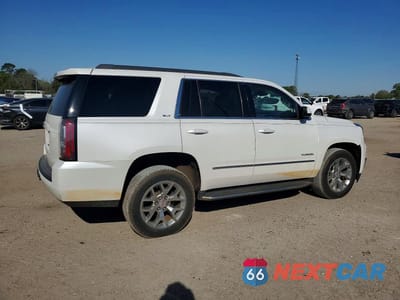 Trzecie zdjęcie samochodu z tyłu: 2020 GMC YUKON SLT VIN:1GKS1BKC3LR160435 - miniatura