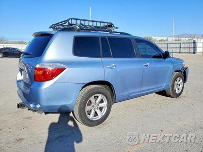 Trzecie zdjęcie samochodu z tyłu: 2008 TOYO HIGHLANDER FWD BASE VIN:JTEDS41A082020500 - miniatura