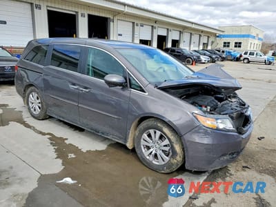 Czwarte zdjęcie samochodu z boku: 2016 HONDA ODYSSEY EXL VIN:5FNRL5H67GB093194 - miniatura