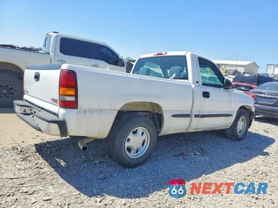 Trzecie zdjęcie samochodu z tyłu: 2000 GMC NEW SIERRA C1500 VIN:1GTEC14V4YZ175884 - miniatura