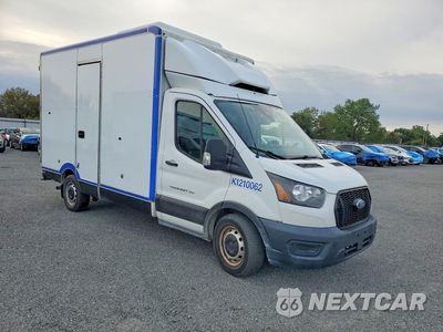 Czwarte zdjęcie samochodu z boku: 2020 FORD TRANSIT DELIVERY TRUCK VIN:1FDBW5Z88LKB80345 - miniatura