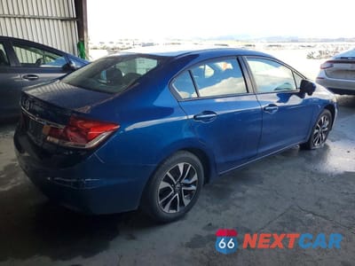 Trzecie zdjęcie samochodu z tyłu: 2014 HONDA CIVIC EX VIN:19XFB2F8XEE258778 - miniatura