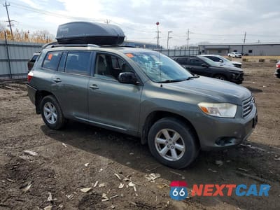Czwarte zdjęcie samochodu z boku: 2008 TOYOTA HIGHLANDER VIN:JTEES41AX82033923 - miniatura