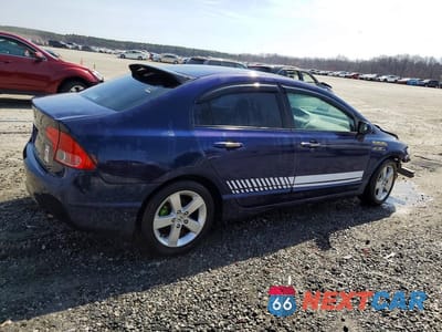 Trzecie zdjęcie samochodu z tyłu: 2007 HONDA CIVIC EX VIN:1HGFA16857L107405 - miniatura