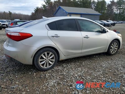 Trzecie zdjęcie samochodu z tyłu: 2014 KIA FORTE EX VIN:KNAFX4A8XE5049019 - miniatura