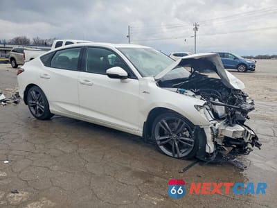 Czwarte zdjęcie samochodu z boku: 2025 ACURA INTEGRA A-SPEC TECH VIN:19UDE4G70SA001094 - miniatura