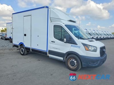 Czwarte zdjęcie samochodu z boku: 2020 FORD TRANSIT DELIVERY TRUCK VIN:1FDBW5Z88LKB11476 - miniatura