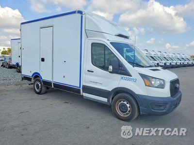 Czwarte zdjęcie samochodu z boku: 2020 FORD TRANSIT DELIVERY TRUCK VIN:1FDBW5Z88LKB11476 - miniatura
