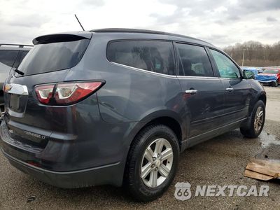 Trzecie zdjęcie samochodu z tyłu: 2013 CHEVROLET TRAVERSE LT VIN:1GNKRGKD2DJ147368 - miniatura