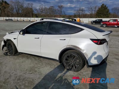 Drugie zdjęcie samochodu z przodu: 2021 TESLA MODEL Y VIN:5YJYGDEE3MF192970 - miniatura