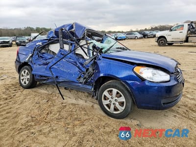 Czwarte zdjęcie samochodu z boku: 2009 HYUNDAI ACCENT MC VIN:KMHCN46C89U331353 - miniatura