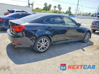 Trzecie zdjęcie samochodu z tyłu: 2006 LEXUS IS 350 BASE VIN:JTHBE262362002464 - miniatura