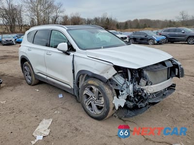 Czwarte zdjęcie samochodu z boku: 2023 HYUNDAI SANTA FE SEL VIN:5NMS3DAJ7PH658634 - miniatura