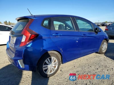 Trzecie zdjęcie samochodu z tyłu: 2015 HONDA FIT LX VIN:3HGGK5H55FM758445 - miniatura
