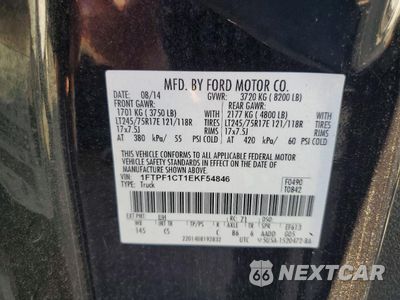 Zdjęcie 13 z 13 samochodu: 2014 FORD F150 UTILITY / SERVICE TRUCK VIN:1FTPF1CT1EKF54846 - miniatura