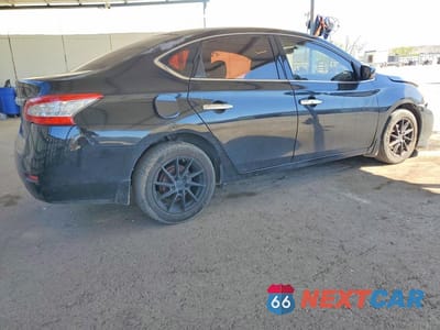Trzecie zdjęcie samochodu z tyłu: 2015 NISSAN SENTRA S VIN:3N1AB7AP2FY288253 - miniatura