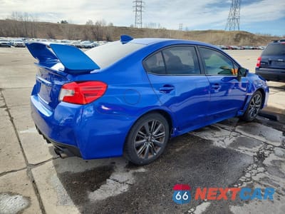 Trzecie zdjęcie samochodu z tyłu: 2019 SUBARU WRX VIN:JF1VA1A62K9829247 - miniatura