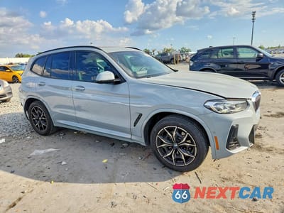 Czwarte zdjęcie samochodu z boku: 2024 BMW X3 XDRIVE30I VIN:5UX53DP0XR9V02452 - miniatura