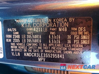 Zdjęcie 13 z 13 samochodu: 2025 KIA NIRO EX VIN:KNDCR3LE3S5295841 - miniatura