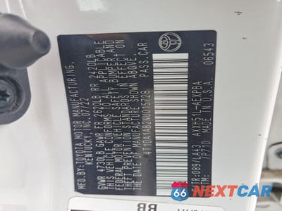 Zdjęcie 12 z 13 samochodu: 2022 TOYOTA AVALON HYBRID LIMITED VIN:4T1DA1AB2NU015728 - miniatura