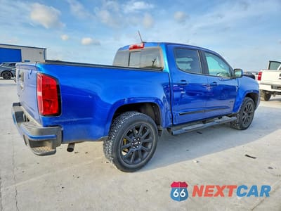 Trzecie zdjęcie samochodu z tyłu: 2020 CHEVROLET COLORADO LT VIN:1GCGSCEN2L1137714 - miniatura