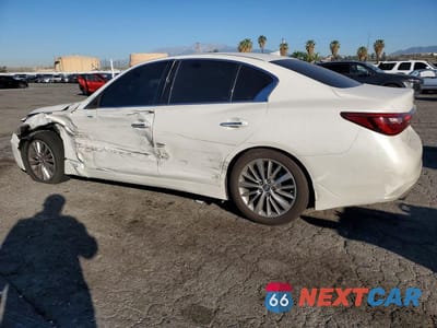 Drugie zdjęcie samochodu z przodu: 2018 INFINITI Q50 3.0T LUXE VIN:JN1EV7AP8JM364580 - miniatura