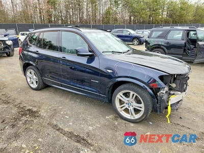 Czwarte zdjęcie samochodu z boku: 2012 BMW X3 XDRIVE35I VIN:5UXWX7C52CL889522 - miniatura