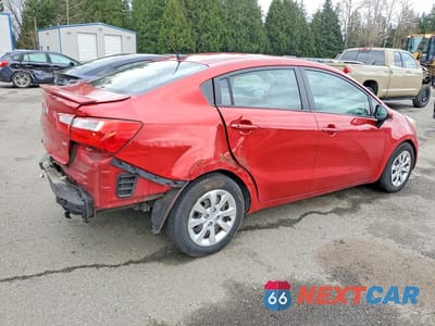 Trzecie zdjęcie samochodu z tyłu: 2014 KIA RIO LX VIN:KNADM4A35E6326805 - miniatura